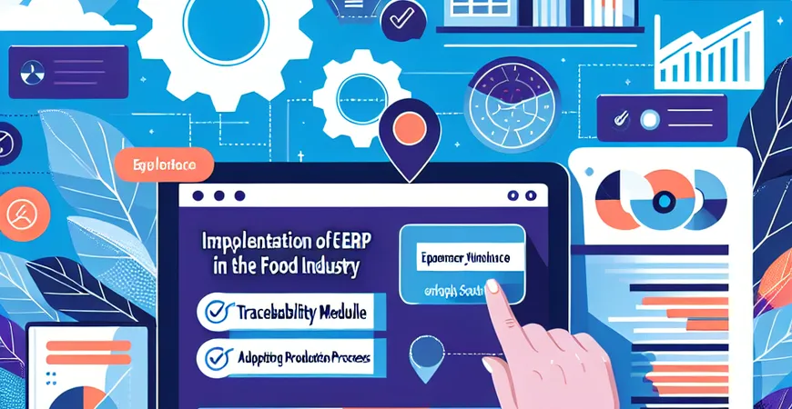 食品行业 ERP 实施：溯源模块部署与生产流程适配指南